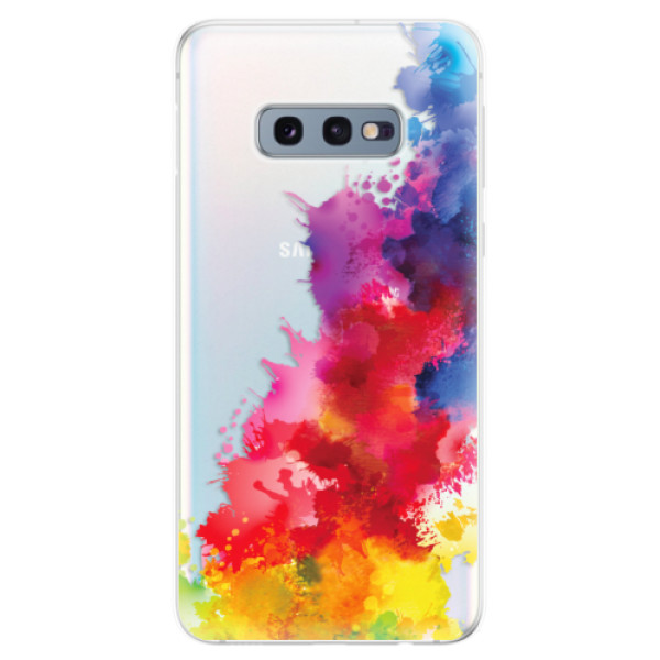 Odolné silikónové puzdro iSaprio - Color Splash 01 - Samsung Galaxy S10e