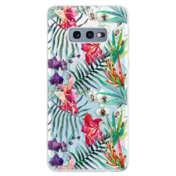 Odolné silikónové puzdro iSaprio - Flower Pattern 03 - Samsung Galaxy S10e