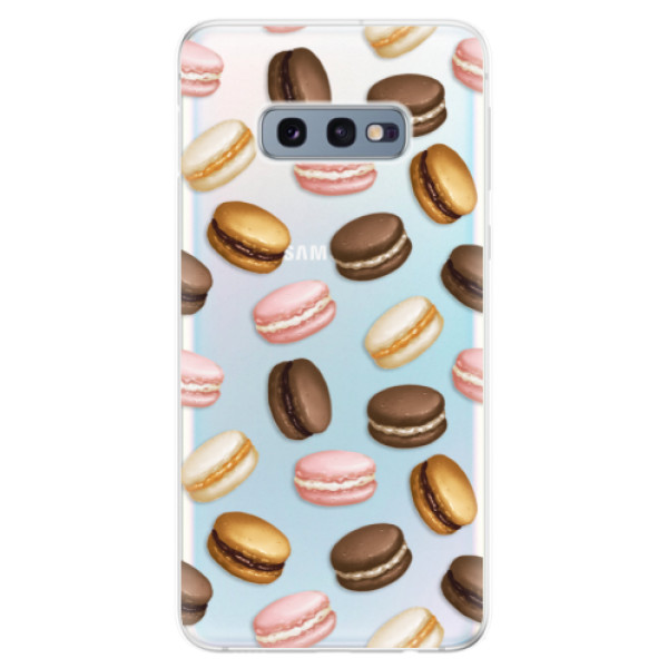 Odolné silikónové puzdro iSaprio - Macaron Pattern - Samsung Galaxy S10e