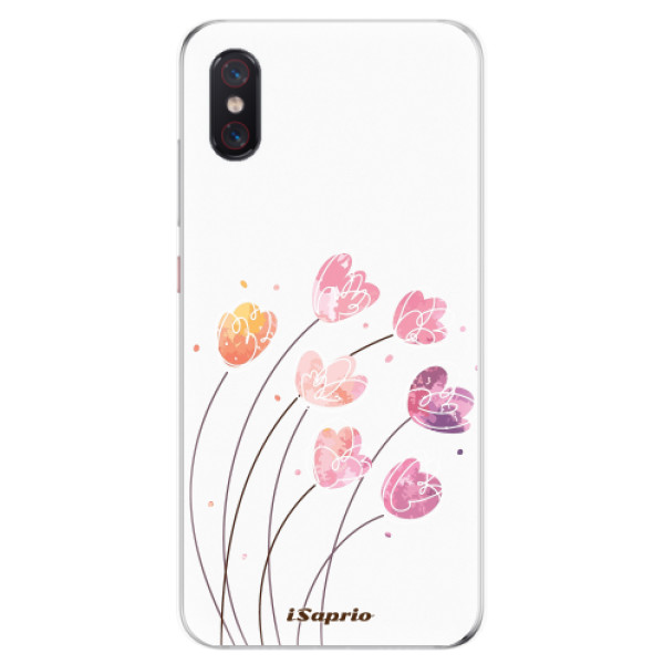 Odolné silikónové puzdro iSaprio - Flowers 14 - Xiaomi Mi 8 Pro