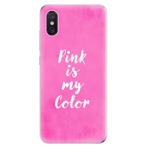 Odolné silikónové puzdro iSaprio - Pink is my color - Xiaomi Mi 8 Pro