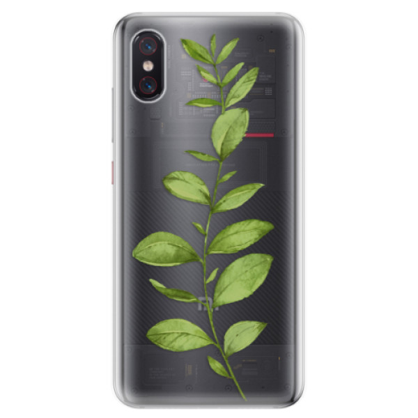 Odolné silikónové puzdro iSaprio - Green Plant 01 - Xiaomi Mi 8 Pro