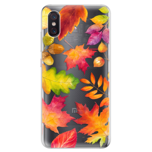 Odolné silikónové puzdro iSaprio - Autumn Leaves 01 - Xiaomi Mi 8 Pro