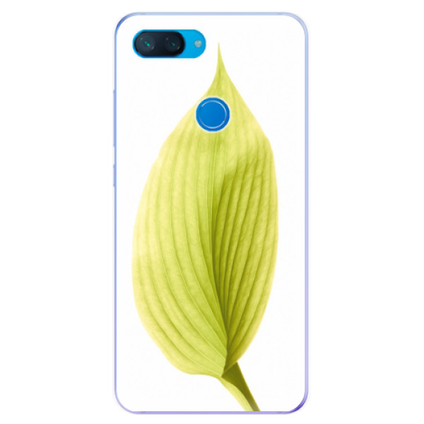Odolné silikonové pouzdro iSaprio - Green Leaf - Xiaomi Mi 8 Lite