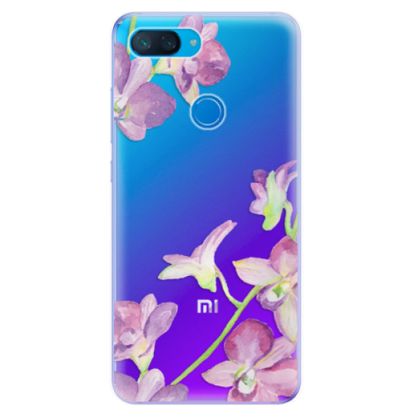 Odolné silikónové puzdro iSaprio - Purple Orchid - Xiaomi Mi 8 Lite