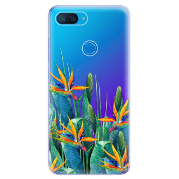 Odolné silikónové puzdro iSaprio - Exotic Flowers - Xiaomi Mi 8 Lite