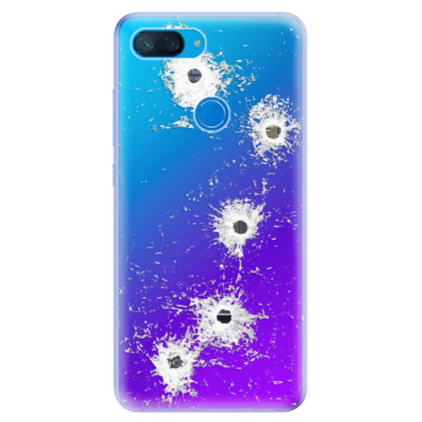 Odolné silikónové puzdro iSaprio - Gunshots - Xiaomi Mi 8 Lite