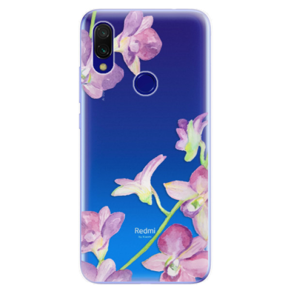 Odolné silikónové puzdro iSaprio - Purple Orchid - Xiaomi Redmi 7