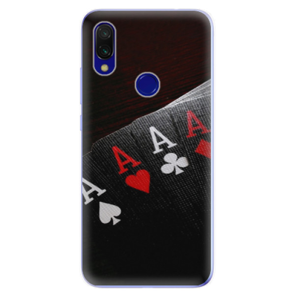 Odolné silikónové puzdro iSaprio - Poker - Xiaomi Redmi 7