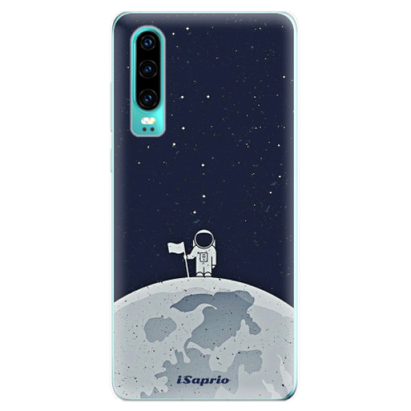 Odolné silikónové puzdro iSaprio - On The Moon 10 - Huawei P30