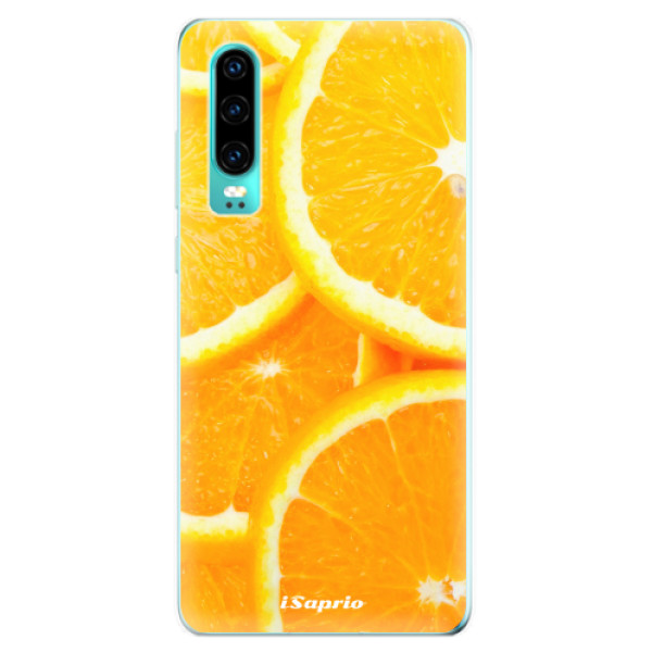 Odolné silikónové puzdro iSaprio - Orange 10 - Huawei P30