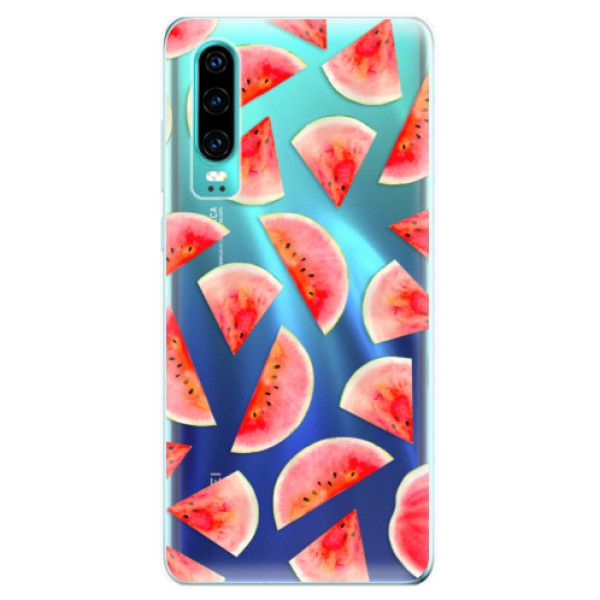 Odolné silikónové puzdro iSaprio - Melon Pattern 02 - Huawei P30