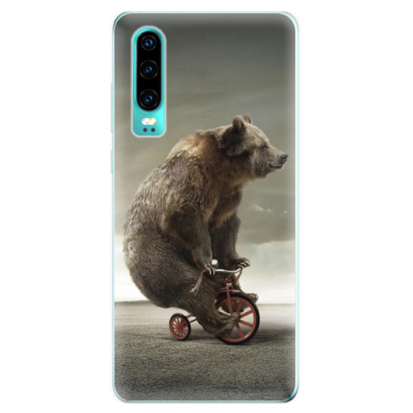 Odolné silikónové puzdro iSaprio - Bear 01 - Huawei P30