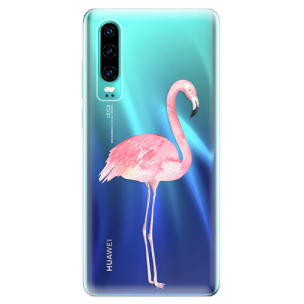 Odolné silikónové puzdro iSaprio - Flamingo 01 - Huawei P30