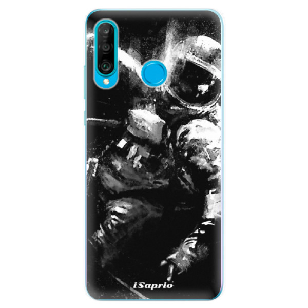 Odolné silikónové puzdro iSaprio - Astronaut 02 - Huawei P30 Lite