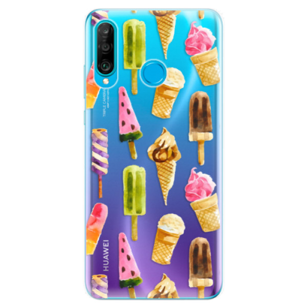 Odolné silikónové puzdro iSaprio - Ice Cream - Huawei P30 Lite