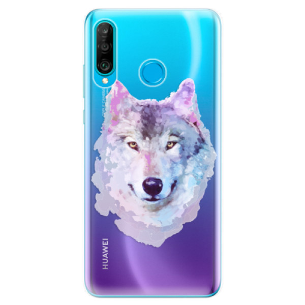 Odolné silikónové puzdro iSaprio - Wolf 01 - Huawei P30 Lite