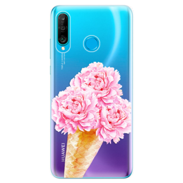 Odolné silikónové puzdro iSaprio - Sweets Ice Cream - Huawei P30 Lite