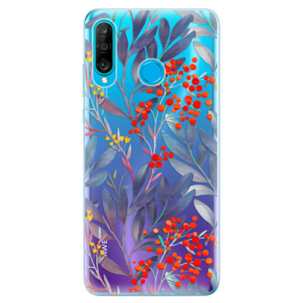 Odolné silikónové puzdro iSaprio - Rowanberry - Huawei P30 Lite