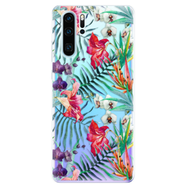 Odolné silikónové puzdro iSaprio - Flower Pattern 03 - Huawei P30 Pro