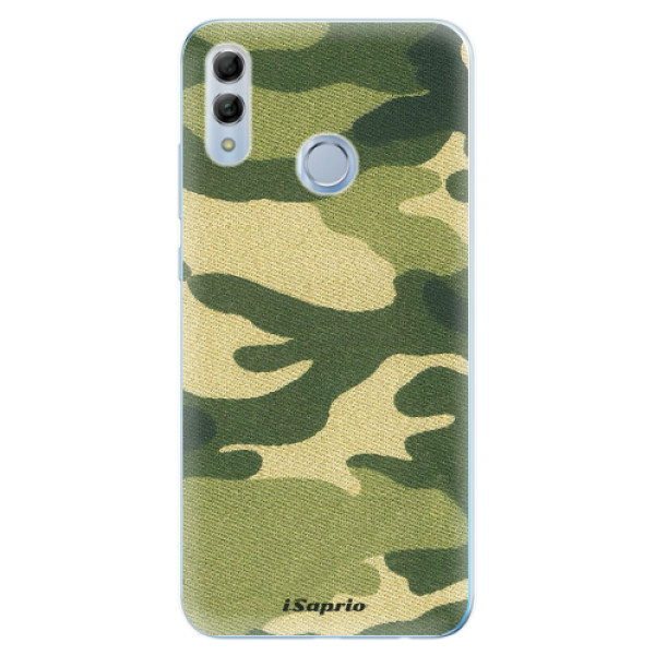 Odolné silikónové puzdro iSaprio - Green Camuflage 01 - Huawei Honor 10 Lite