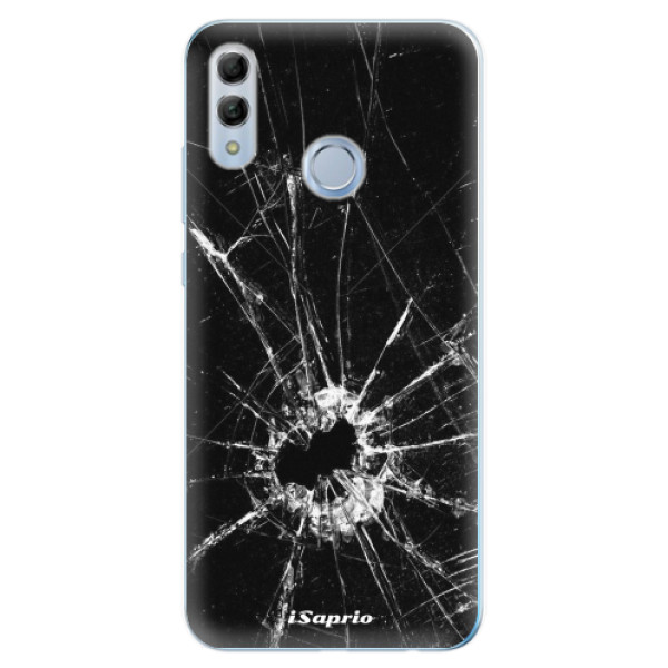 Odolné silikónové puzdro iSaprio - Broken Glass 10 - Huawei Honor 10 Lite