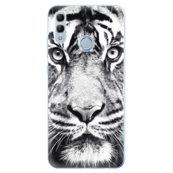 Odolné silikónové puzdro iSaprio - Tiger Face - Huawei Honor 10 Lite