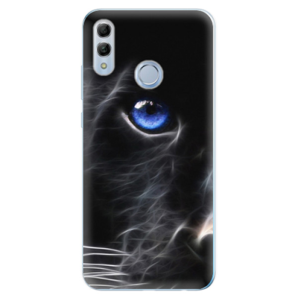 Odolné silikónové puzdro iSaprio - Black Puma - Huawei Honor 10 Lite