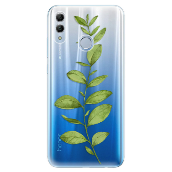 Odolné silikónové puzdro iSaprio - Green Plant 01 - Huawei Honor 10 Lite