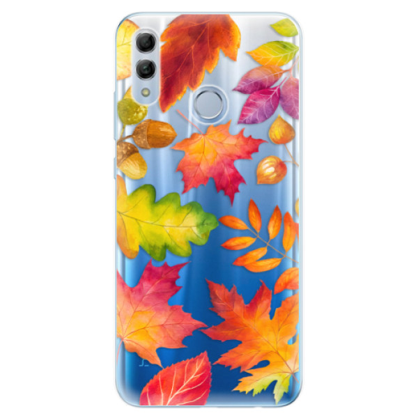 E-shop Odolné silikónové puzdro iSaprio - Autumn Leaves 01 - Huawei Honor 10 Lite
