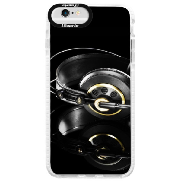 Silikónové púzdro Bumper iSaprio - Headphones 02 - iPhone 6/6S