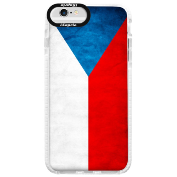 Silikónové púzdro Bumper iSaprio - Czech Flag - iPhone 6/6S