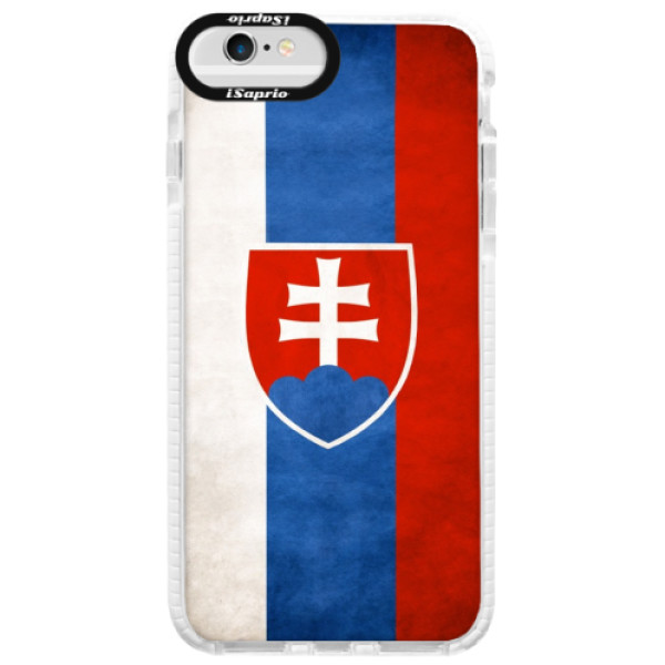 Silikónové púzdro Bumper iSaprio - Slovakia Flag - iPhone 6/6S