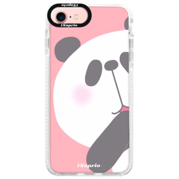 Silikónové púzdro Bumper iSaprio - Panda 01 - iPhone 7