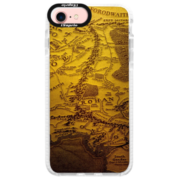 Silikónové púzdro Bumper iSaprio - Old Map - iPhone 7