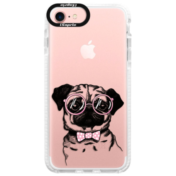 Silikónové púzdro Bumper iSaprio - The Pug - iPhone 7