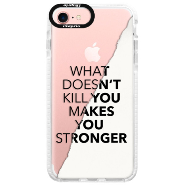 Silikónové púzdro Bumper iSaprio - Makes You Stronger - iPhone 7
