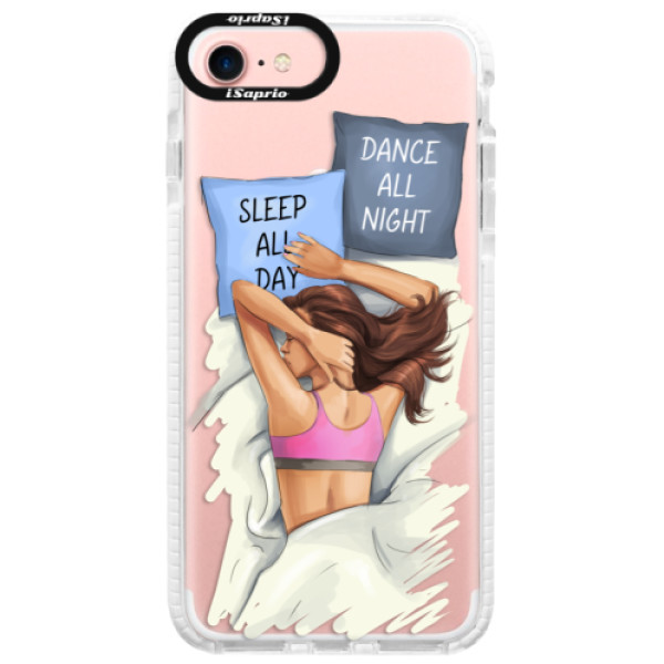 Silikónové púzdro Bumper iSaprio - Dance and Sleep - iPhone 7