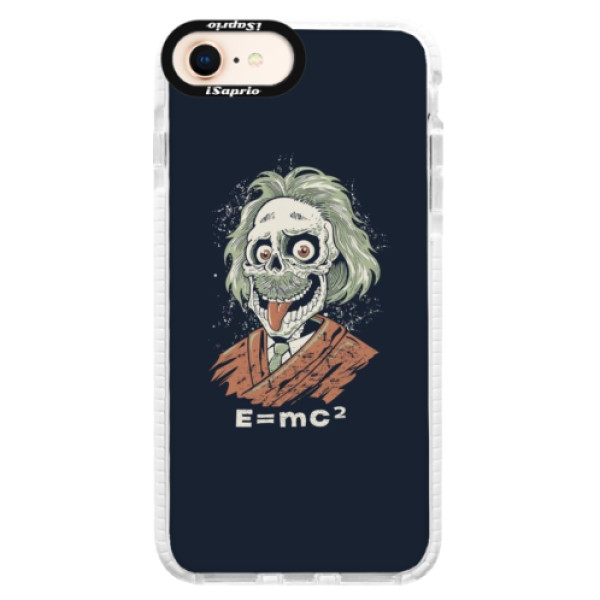 Silikónové púzdro Bumper iSaprio - Einstein 01 - iPhone 8