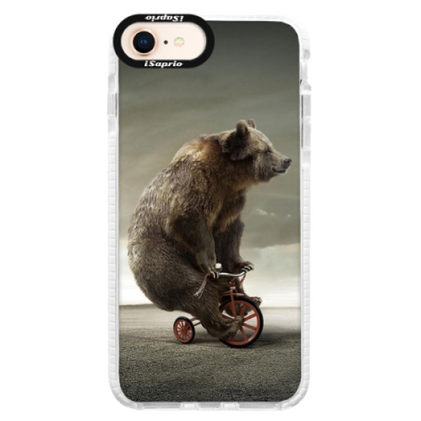 Silikónové púzdro Bumper iSaprio - Bear 01 - iPhone 8