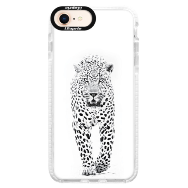 Silikónové púzdro Bumper iSaprio - White Jaguar - iPhone 8