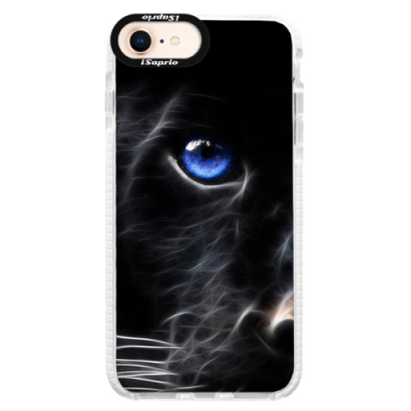 Silikónové púzdro Bumper iSaprio - Black Puma - iPhone 8