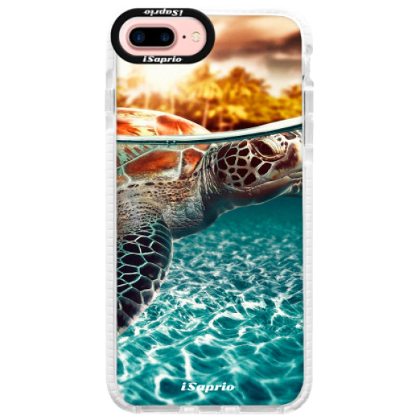 Silikónové púzdro Bumper iSaprio - Turtle 01 - iPhone 7 Plus