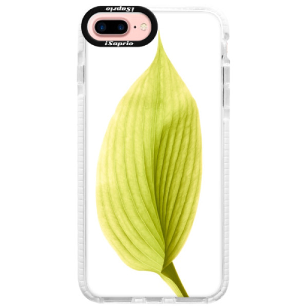 Silikónové púzdro Bumper iSaprio - Green Leaf - iPhone 7 Plus