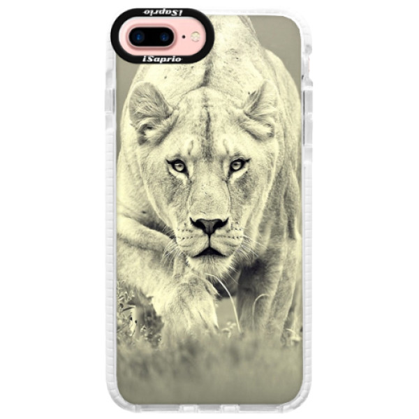Silikónové púzdro Bumper iSaprio - Lioness 01 - iPhone 7 Plus