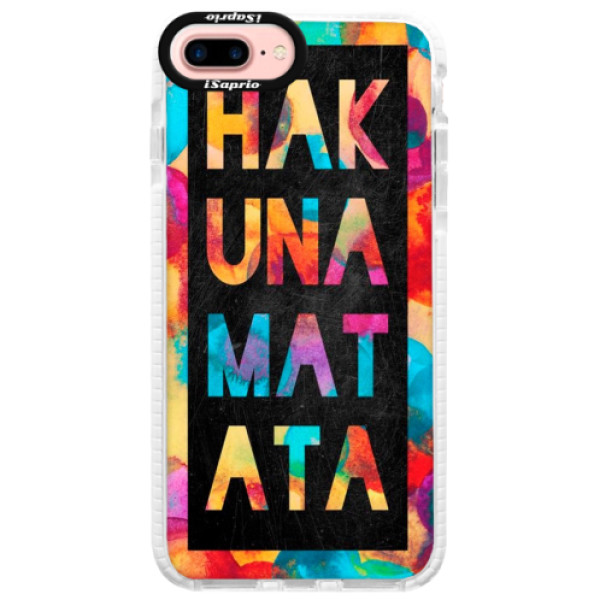 Silikónové púzdro Bumper iSaprio - Hakuna Matata 01 - iPhone 7 Plus