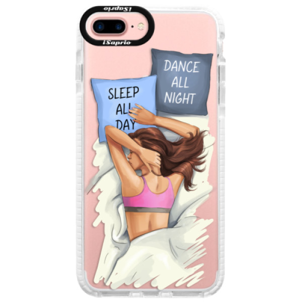Silikónové púzdro Bumper iSaprio - Dance and Sleep - iPhone 7 Plus