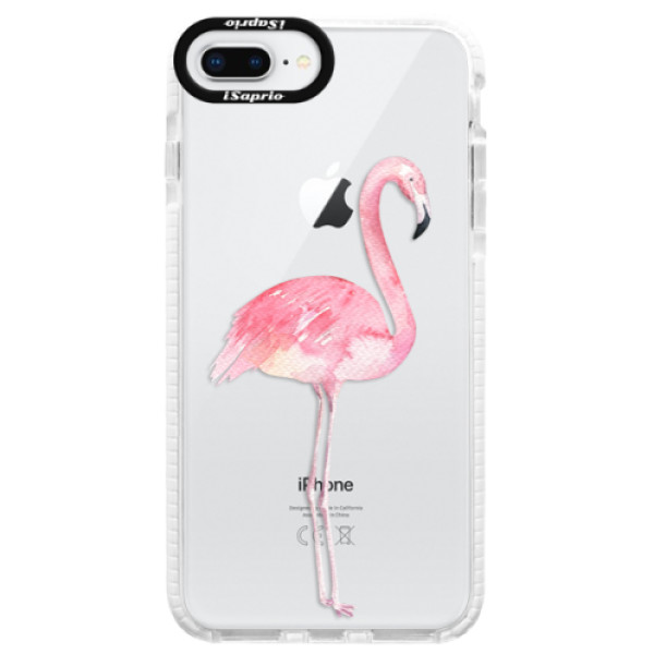 Silikónové púzdro Bumper iSaprio - Flamingo 01 - iPhone 8 Plus