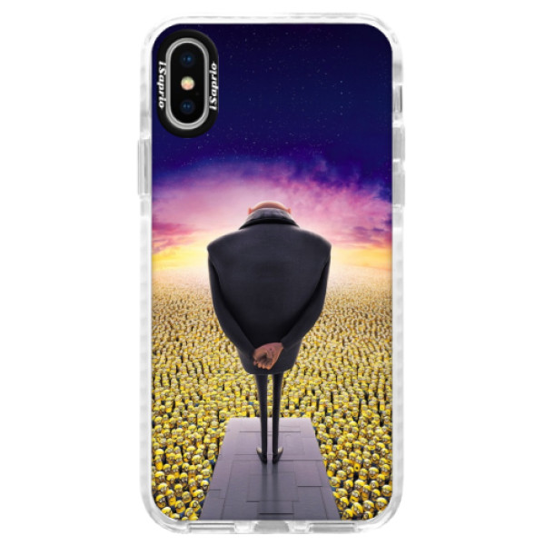Silikónové púzdro Bumper iSaprio - Gru - iPhone X