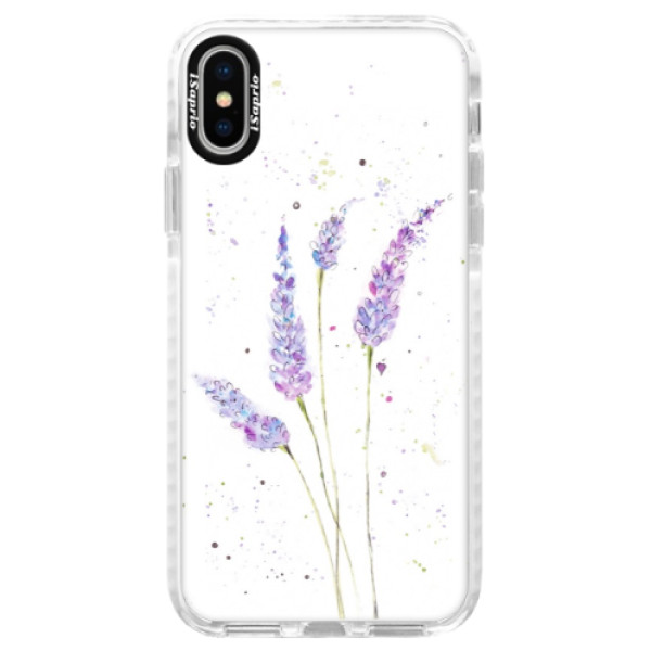Silikónové púzdro Bumper iSaprio - Lavender - iPhone X